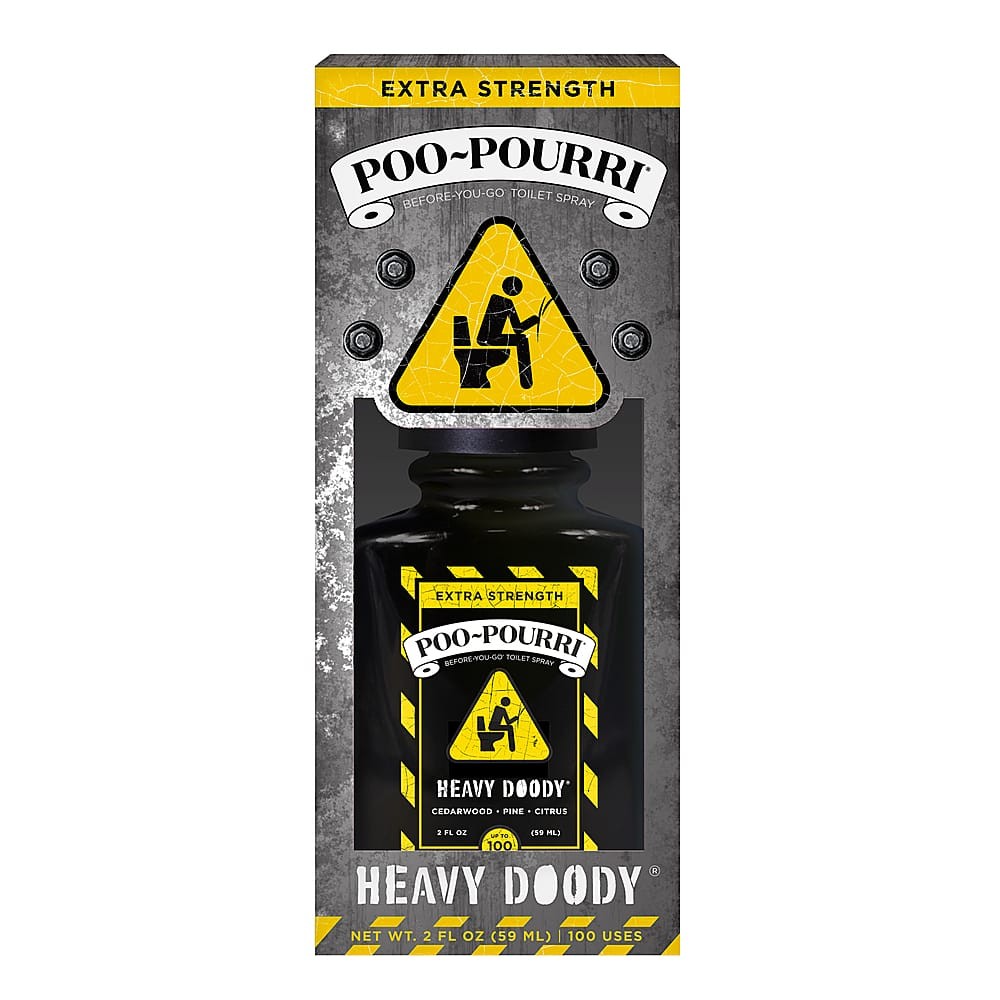 Туалетный спрей Poo-Pourri - Heavy Doody, 2 унции - Черный