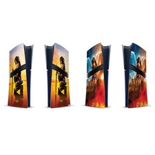 OFFICIAL WONDER WOMAN MOVIE POSTERS VINYL SKIN DECAL FOR PS5 PRO DIGITAL CONSOLE