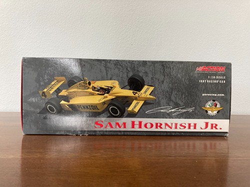 Action 1:18 Indy 500 #4 Sam Hornish Jr. 2003 Pennzoil Ltd Edition Signed by Sam! - Picture 8 of 11
