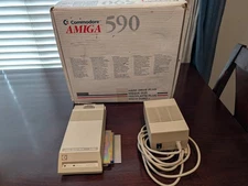 Vtg Commodore AMIGA A590 Hard Drive Plus In It's Original Box 20MB UNTESTED 
