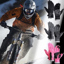 Winter Thermal Gloves Fingertips Touchscreen Gloves Windproof for Men Women USA