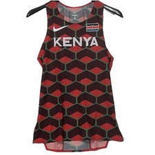 Nike 2022 Kenya Team Olympic Pro Elite Distance Singlet Size ST CI8113-602 New
