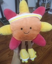 Jellycat Amuseables Sun 'Roller Skates' 9 Inch Plush Toy for All Ages