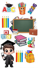 Schule Schüler Schuljahr Essbar Tortenaufleg...