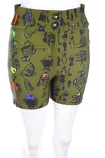 Kristina Ti Shorts Print I 42 = D 36 olivgrün