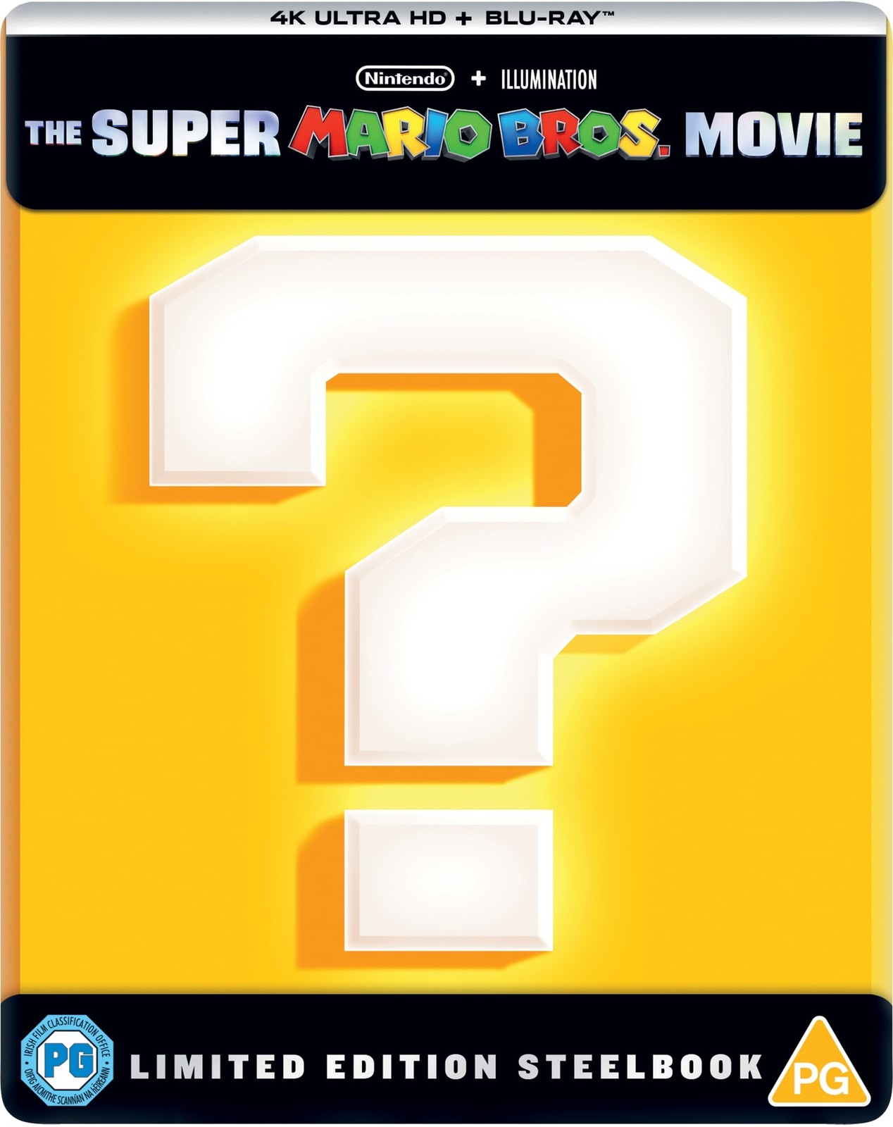 The Super Mario Bros. Movie Steelbook (4K UHD Blu-ray) Chris Pratt Jack Black