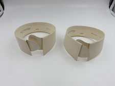 Vintage Arrow Collar Shapers Mens 2 In White Marcy 14 Stiff Detachable Pair