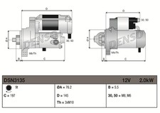 Démarreur Ford S-MAX