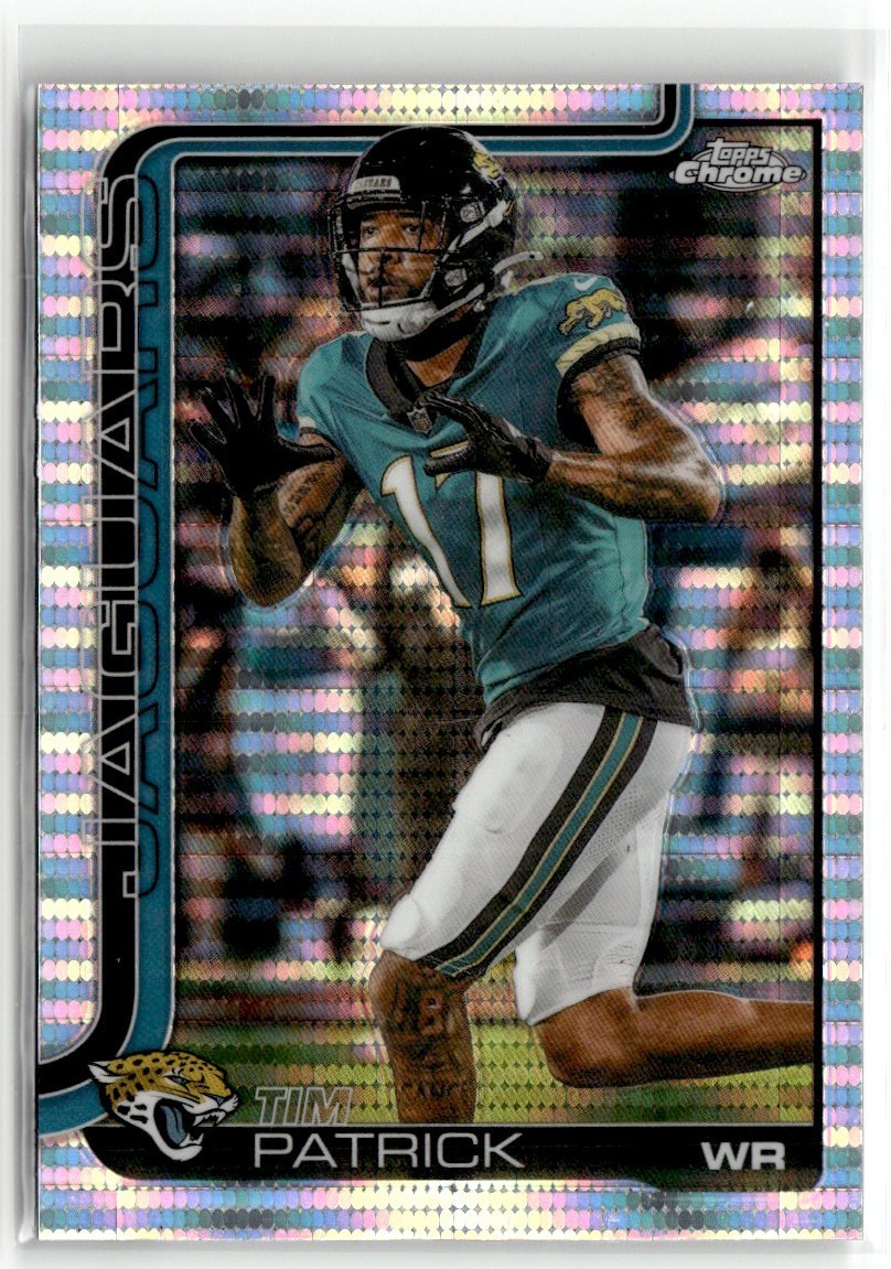 2025 Topps Chrome Prism Refractor Tim Patrick #96