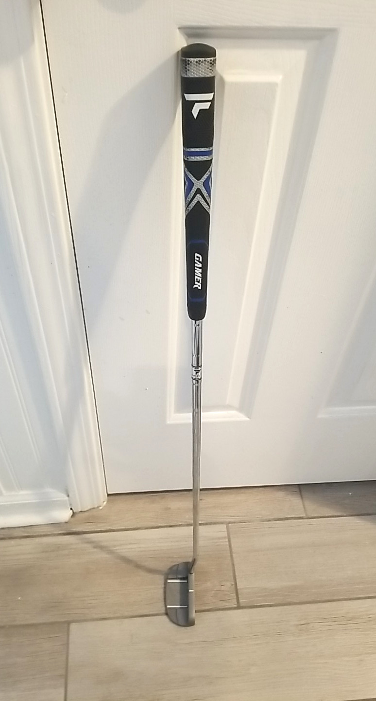Top Flite Gamer No. 2 Half Mallet Putter 34 Inches Steel Shaft Right Handed