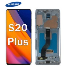 OLED For Samsung Galaxy S20 Plus G985 986 LCD Screen Digitizer Replacement Blue