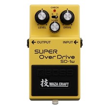 Boss SD-1W Super OverDrive Waza Craft Serie SD1W Kompaktes Effektpedal