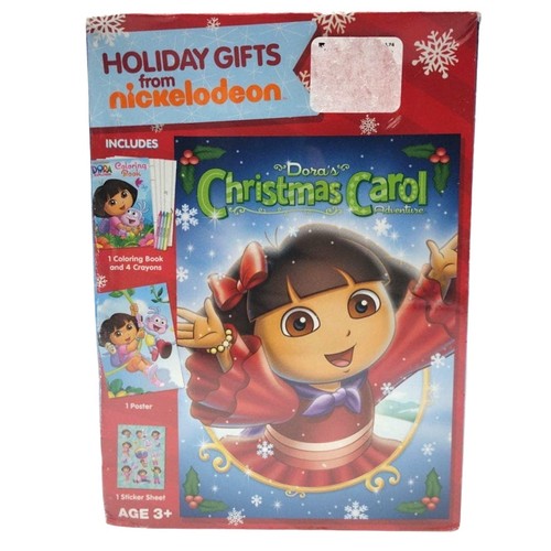 Dora the Explorer: Dora's Christmas Carol Holiday Adventure (DVD) New Sealed - Picture 1 of 3