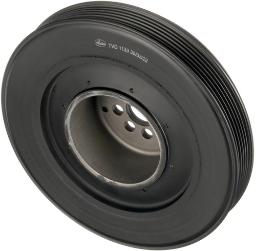 BELT PULLEY CRANKSHAFT TVD1133 FOR AUDI Q7/Van Q5 A8/D4/D3 A6/C7/Allroad/C6 3.0L - Picture 2 of 10