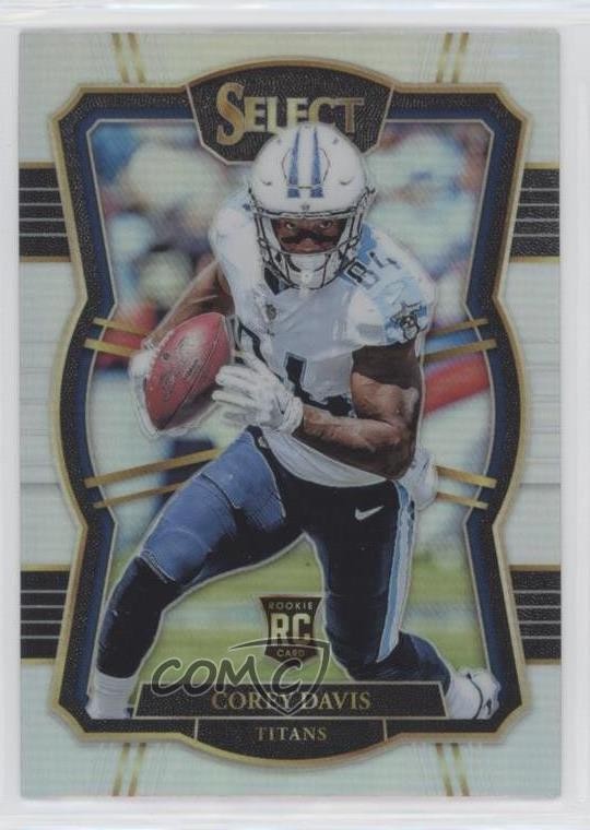 2017 Panini Select Premier Level Silver Prizm Corey Davis #119 05d5