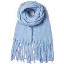 Women's Big Colorful Thick Blanket Wrap Scarf Winter Oversized Warm Chunky