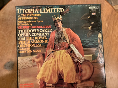 Gilbert And Sullivan - Utopia Limited Or The Flowers Of Progress, 2xLP, (Vinyl)