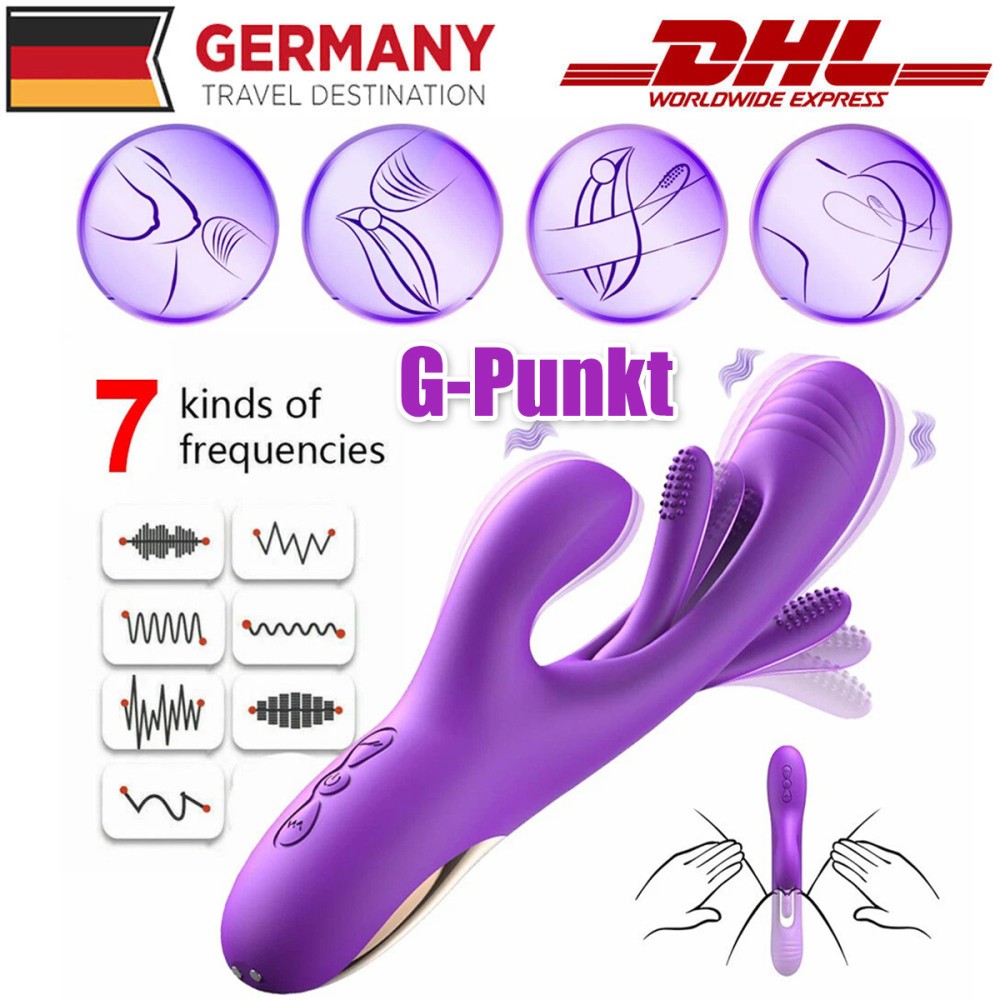 Sexspielzeug Rabbit Dildo Stimulation Vibrator Klitoris G Punkt Paare für Frauen