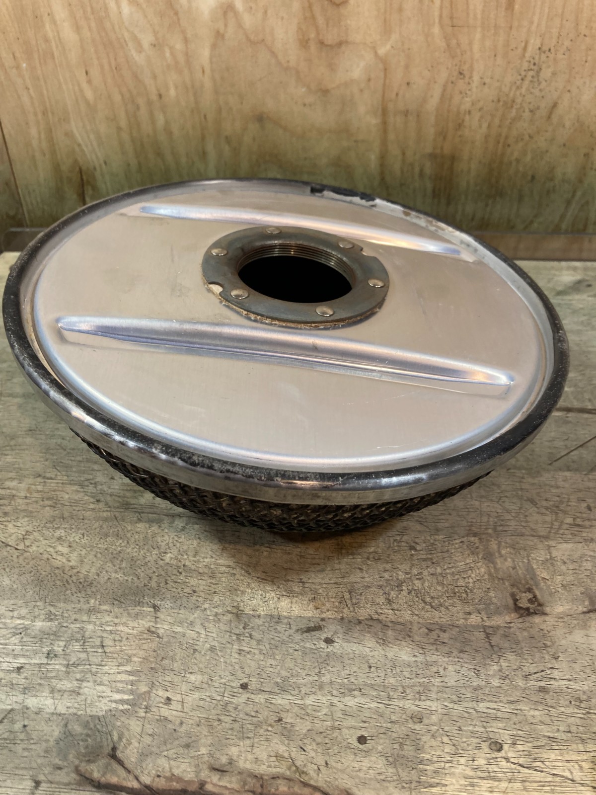 Coleman 515 Catalytic Heater - Burner Head - Discoloration