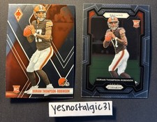 Dorian Thompson - Robinson Rookie 2 Card Lot Browns
