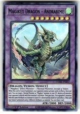 MAGIKEY DRAGON - ANDRABIME DAMA-EN037 1ST ED YUGIOH DAWN OF MAJESTY (SUPER, NM)