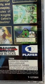 Magic Knight Rayearth Sega Saturn CIB w/ Stickers/Reg Card/Disc