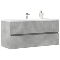 Waschbeckenunterschrank Betongrau 100X38,5X45 Cm Holzwerkstoff