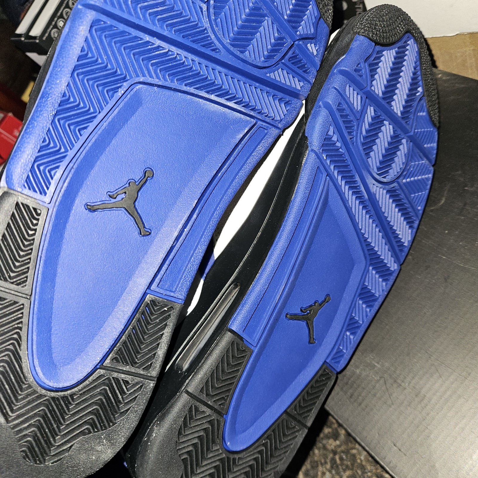 New AIR JORDAN 4 RM BASKETBALL SHOES Sneakers 🧊 #FQ7939 140 🔥 Size 13 J's Blue thumbnail 14