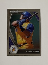 2021 Panini Prizm Draft Picks Ruben Ibarra #PDP119 Cincinnati Reds