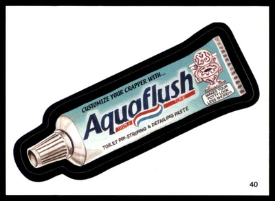 2004 Topps Wacky Packages All-New Series 1 #40 Aquaflush - Image 1 of 2