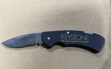 Keystone The Flow Control Company Advertisement - Zippo Folding Pocket Knife USA