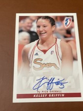 2011 Rittenhouse WNBA Kelsey Griffin Autograph Nebraska Cornhuskers Conn Sun