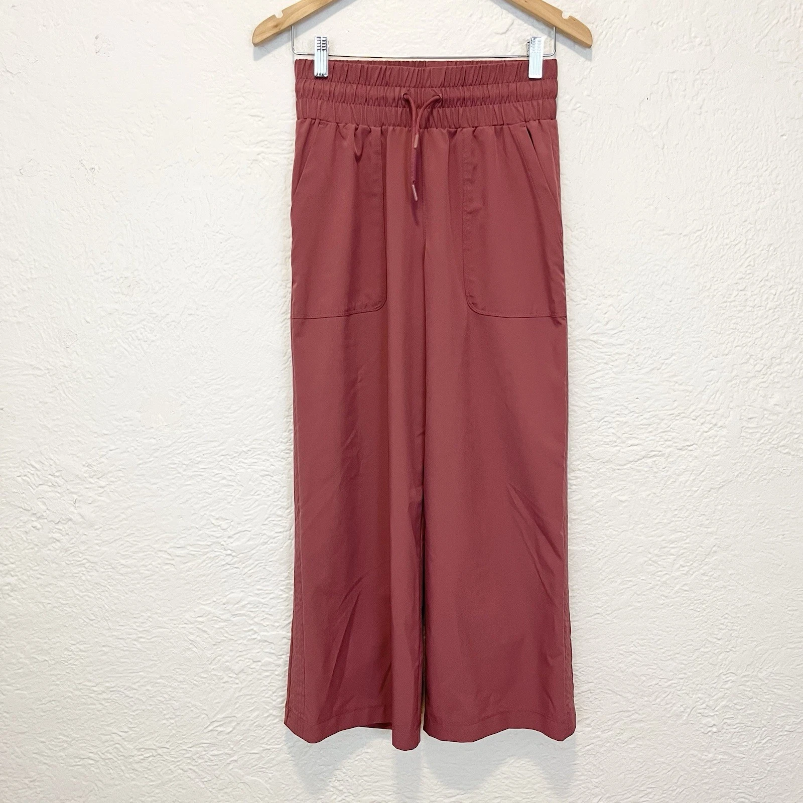 Mondetta Pants Wide Leg Pink Pull On Elastic Waist XS Extra Small