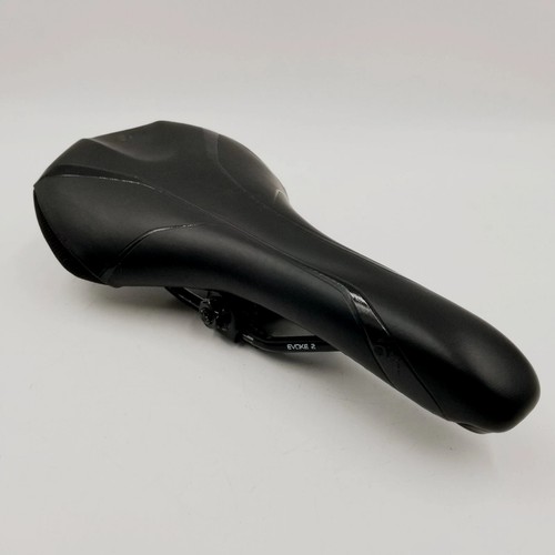 BONTRAGER EVOKE 2 Cromo Black Seat Saddle MTB Road Racing Excellent Mount