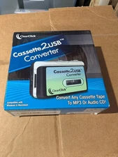 ClearClick Cassette2USB  Converter Open Box