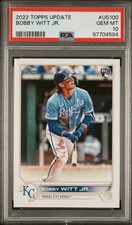 2022 Topps Update #US100 Bobby Witt Jr. RC PSA 10! 🔥
