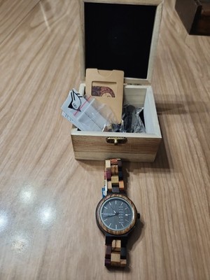 Bobo Bird Wooden Watch With Box
