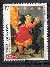 ANNEE 2002: LOT DE 1 TIMBRE DE LUXE N° - 3482, Fernando  BOTERO. Neuf(**)