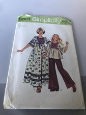 Simplicity 6001 Caftan In Two Lengths Pattern