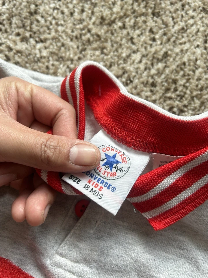 Sudadera Converse All Star vintage años 90 niño talla 18 m Foto 4 de 4