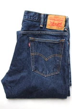 Levi's 517 men's bootcut jeans W36 L30 dark blue denim LEVJ520