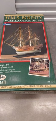 AMATI (HMS) H.M.S. Bounty Vascello Armato Del 1787 1:60 Scale Kit# art.1432  New