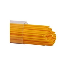 Oceanside Stringers Approx.1/25"DIA.x17"L. Orange Opal 5OZ. Tube 96 COE.