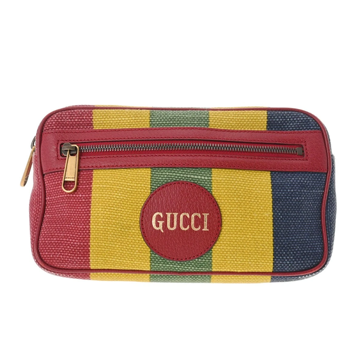 Sac ceinture rayé GUCCI Viadella 625895 corps quincaillerie doré B 615697