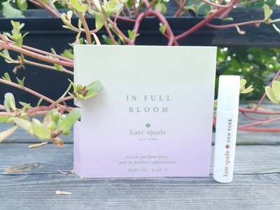 Kate Spade IN FULL BLOOM EDP 1mL Sample NEW IN CARD Women's Fragrance Perfume
