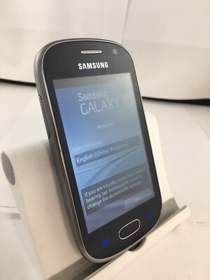 Samsung Galaxy Fame schwarz 4GB entsperrt Netzwerk Smartphone 512MB RAM 5 MP Kamera 