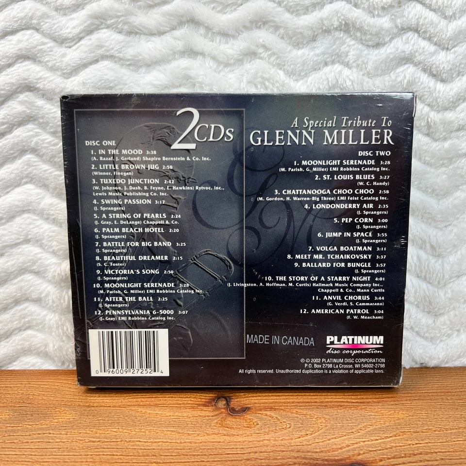 A Special Tribute to Glenn Miller 2 CD Set New Sealed Foto 2 de 4