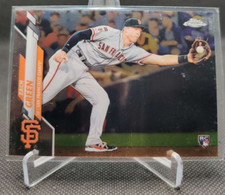 2020 Topps Chrome Update #U-41 Zach Green Rookie RC San Francisco Giants card