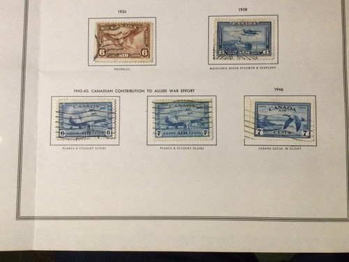 1928-1946 Canada Air Post Stamps - Picture 11 of 11