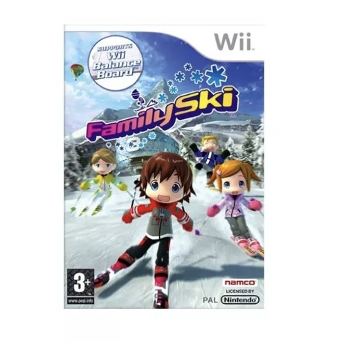 Family Ski Wii Nintendo New And Sealed Supports Balance Board